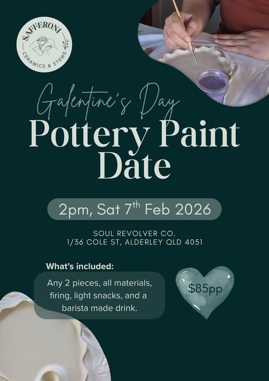 Galentine's Day Pottery Paint Date
